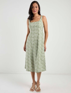 Vestido midi casual Old Navy para mujer