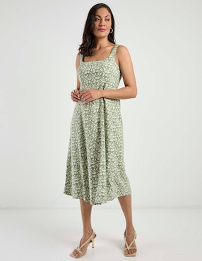 Vestido midi casual Old Navy para mujer