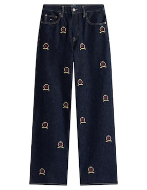 Jeans straight media cintura Tommy Jeans DW0DW22728 para mujer