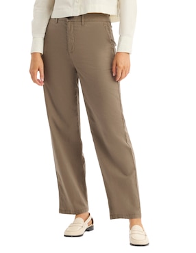 Pantalón Dockers recto para mujer