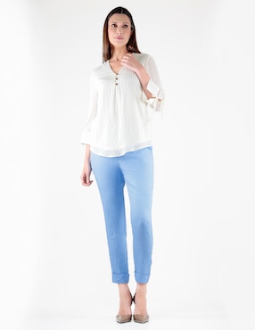 Blusa Trinity manga 3/4 para mujer