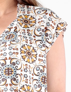 Blusa Trinity manga corta para mujer