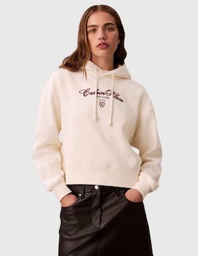 Sudadera con capucha Calvin Klein para mujer