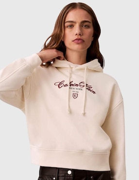 Sudadera con capucha Calvin Klein para mujer