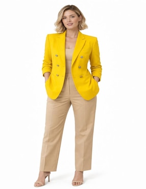 Blazer casual Pecana