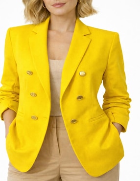 Blazer casual Pecana