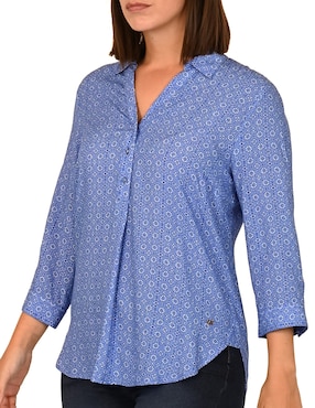Blusa Ferrioni manga 3/4 para mujer