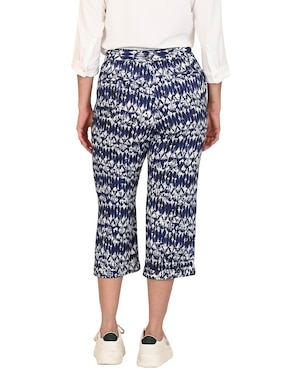 Pantalón capri Ferrioni regular para mujer