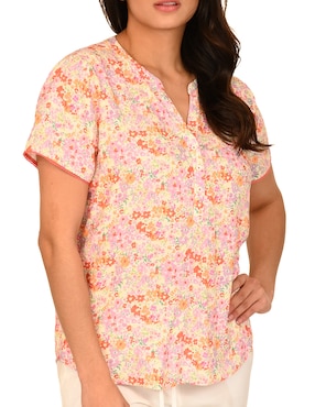 Blusa Ferrioni manga corta para mujer