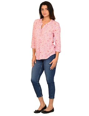 Blusa Ferrioni manga 3/4 para mujer