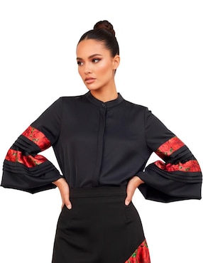 Blusa Angelozano manga 3/4 para mujer