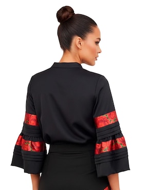 Blusa Angelozano manga 3/4 para mujer
