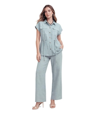 Pantalón Shyla amplio para mujer