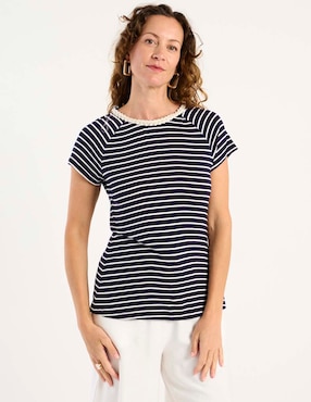 Blusa Delirium manga corta para mujer