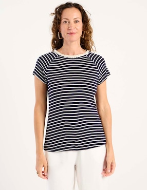 Blusa Delirium manga corta para mujer