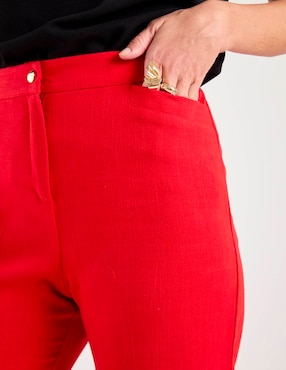 Pantalón capri Delirium straight para mujer