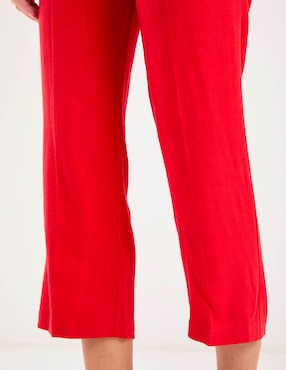 Pantalón capri Delirium straight para mujer