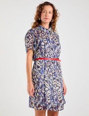 Vestido corto casual Delirium para mujer