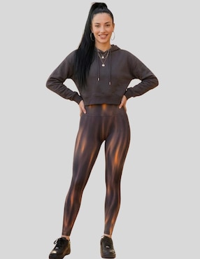 Legging Malabis cintura alta con elástico para mujer