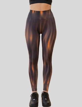 Legging Malabis cintura alta con elástico para mujer