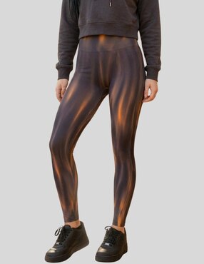 Legging Malabis cintura alta con elástico para mujer