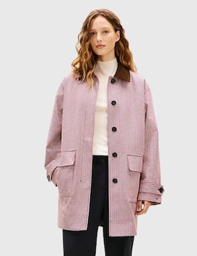 Chamarra casual Tommy Hilfiger impermeable para mujer