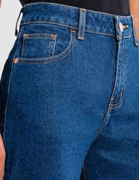Jeans relaxed baggy media cintura Oggi Jeans Addiction para mujer