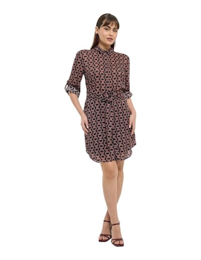 Vestido arriba rodilla casual Alexis Chain para mujer