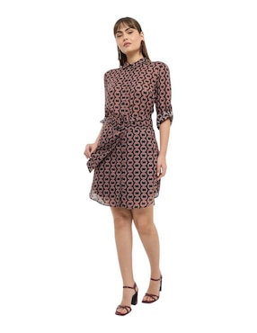 Vestido arriba rodilla casual Alexis Chain para mujer