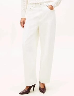 Jeans barrel media cintura Tommy Hilfiger para mujer