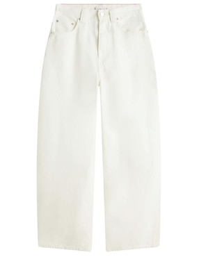 Jeans barrel media cintura Tommy Hilfiger para mujer