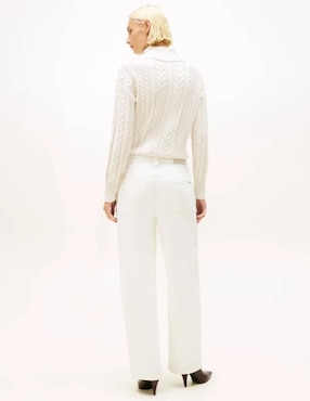 Jeans barrel media cintura Tommy Hilfiger para mujer