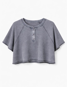 Playera manga corta Too Good cuello redondo para mujer