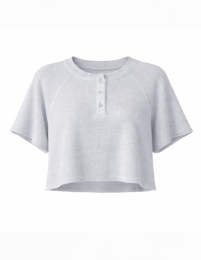 Playera manga corta Too Good cuello redondo para mujer