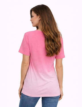 Playera manga corta Too Good cuello redondo para mujer