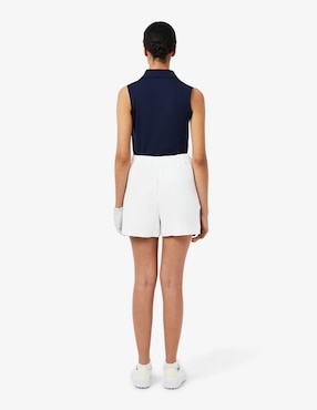 Falda short Lacoste cintura media
