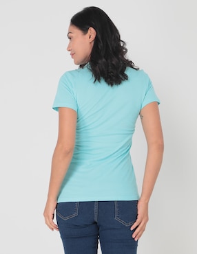 Playera tipo polo Ferrioni para mujer
