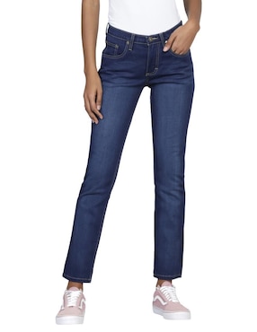 Jeans Slim Lee Corte Cadera Para Mujer