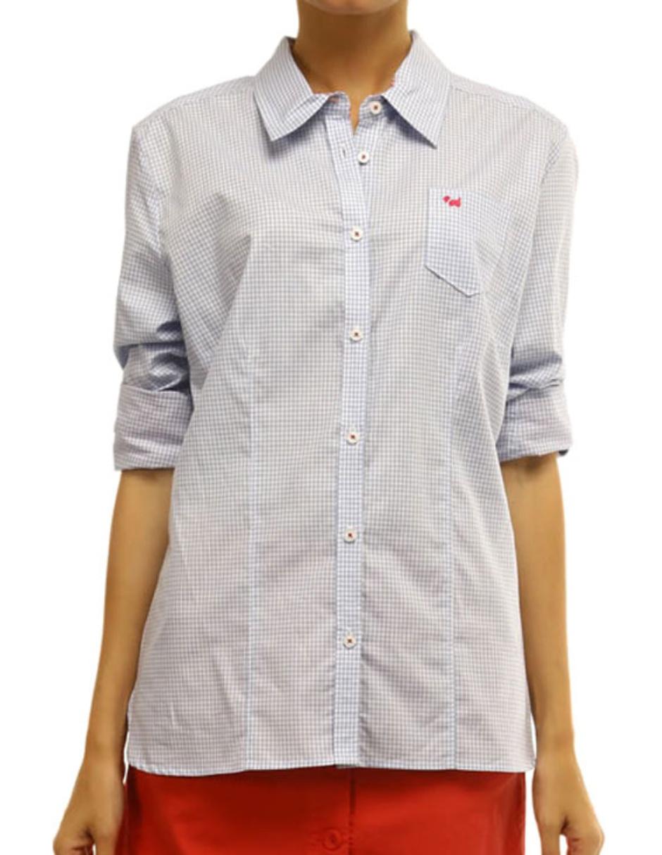 Blusa manga larga para mujer