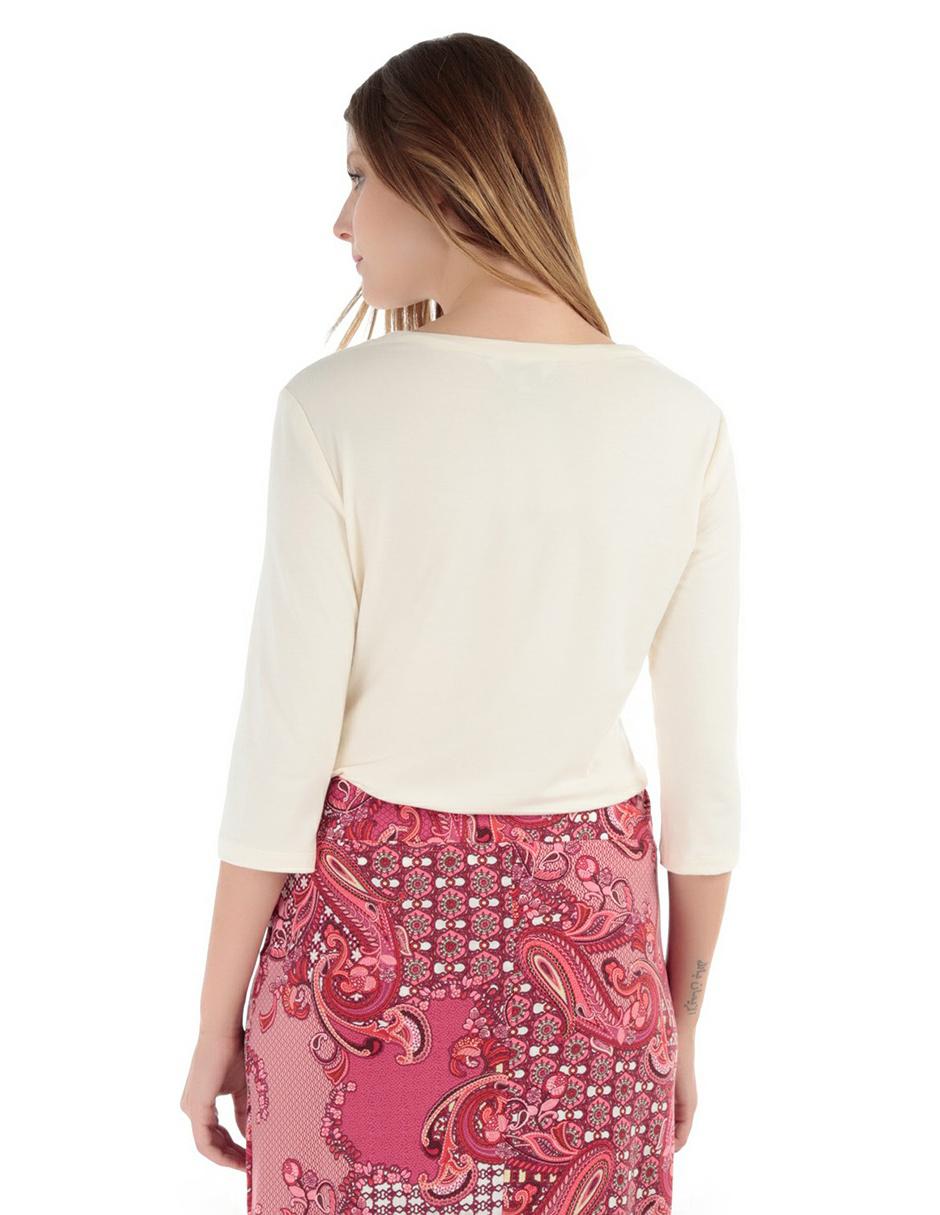 Blusa manga 3/4 para mujer 2