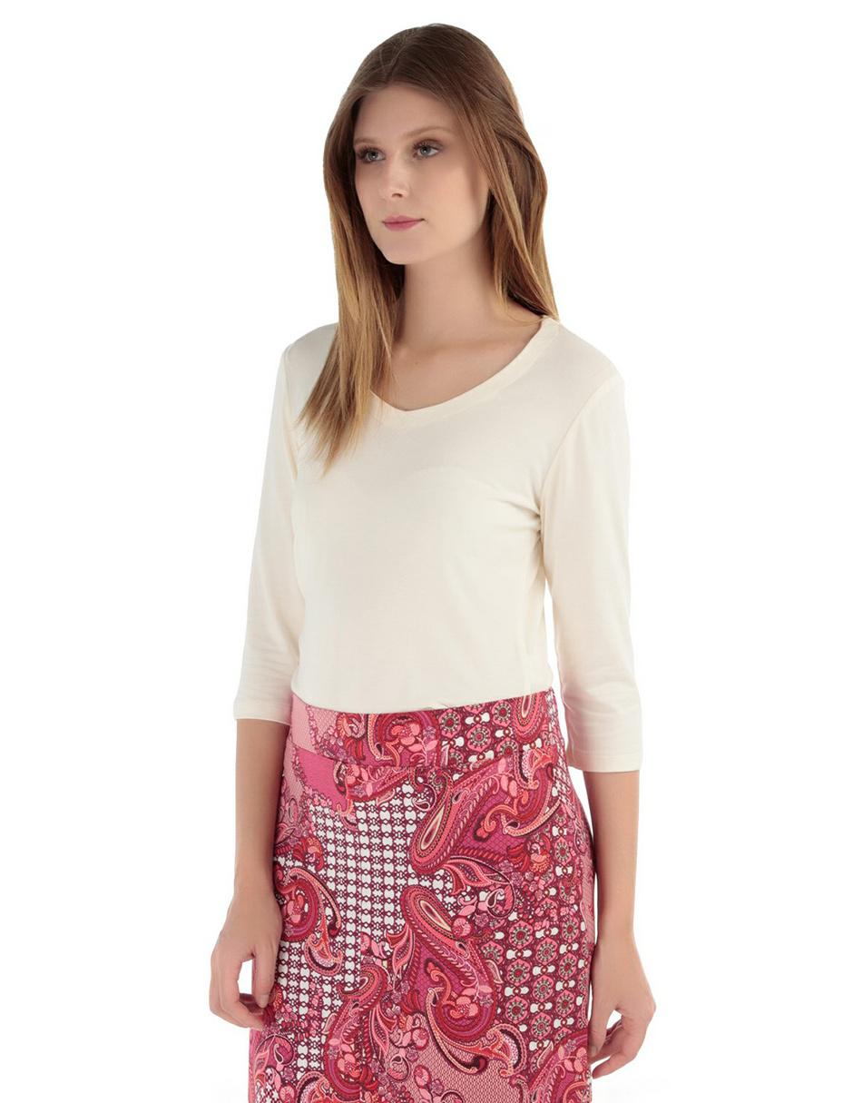 Blusa manga 3/4 para mujer 4