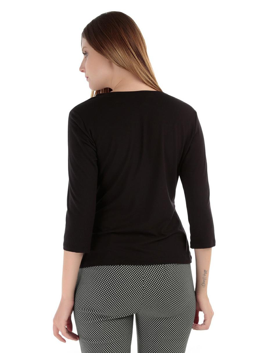 Blusa manga 3/4 para mujer 2