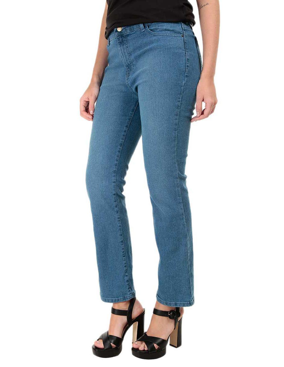 Jeans straight 365 Essential corte media cintura en Liverpool