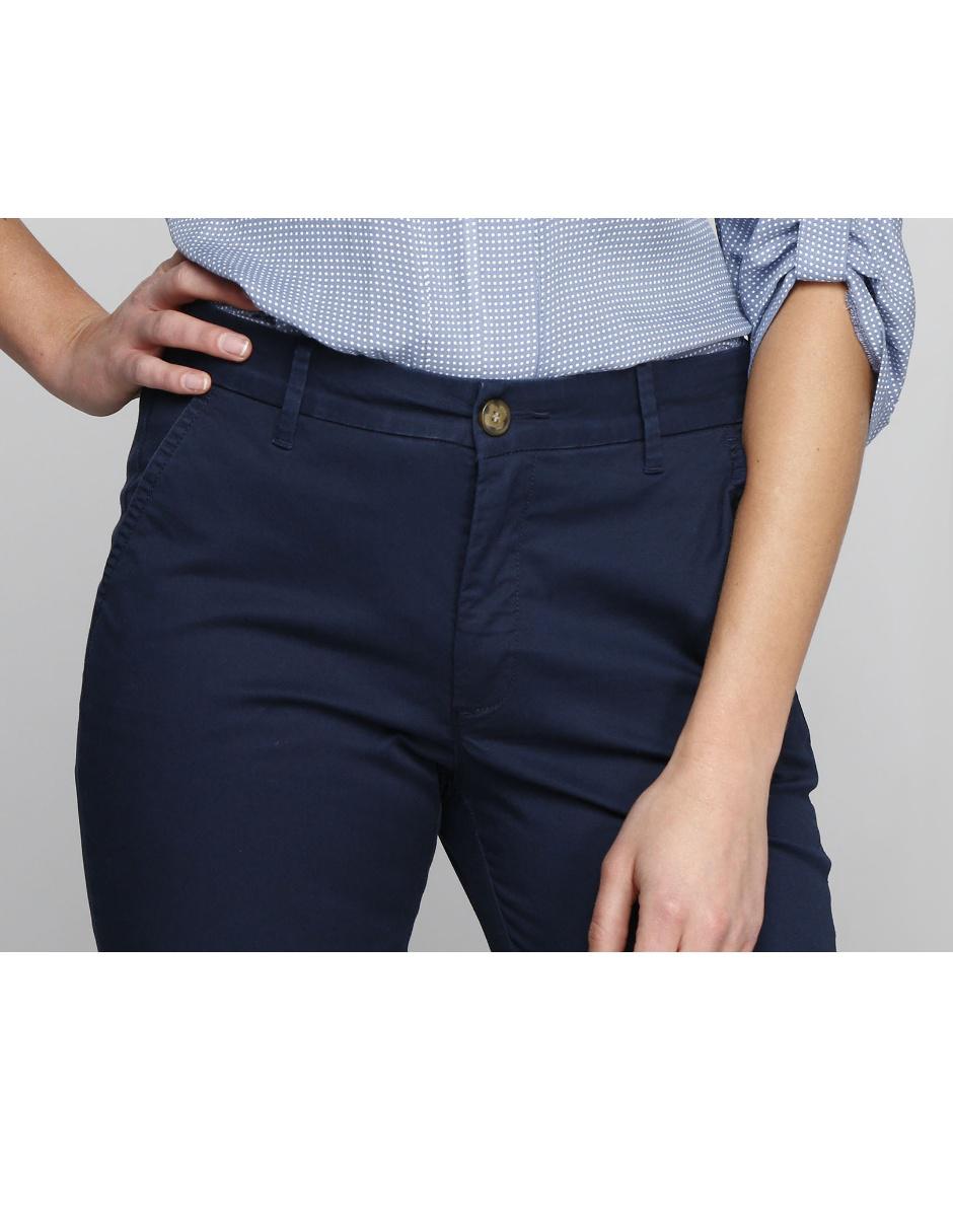 Pantalón capri recto para mujer 4