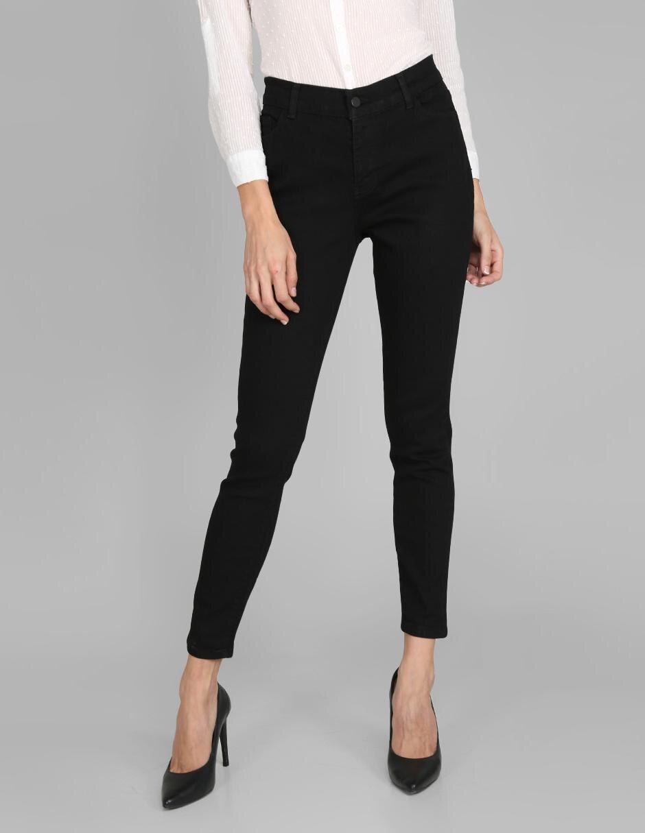 Jeans skinny 365 Essential lavado deslavado corte a la cintura para mujer  en Liverpool