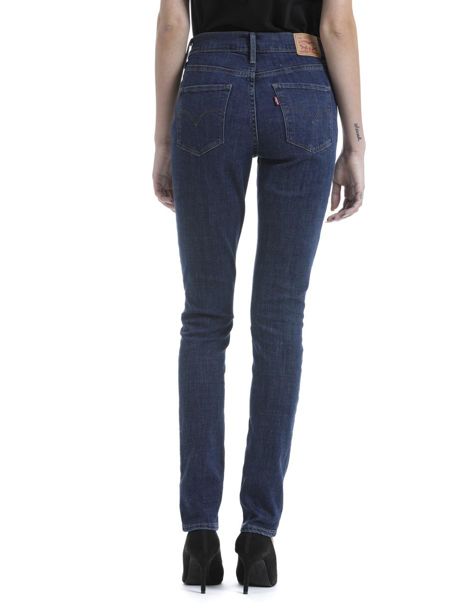 Jeans skinny Levi's 311 lavado obscuro corte cadera para mujer