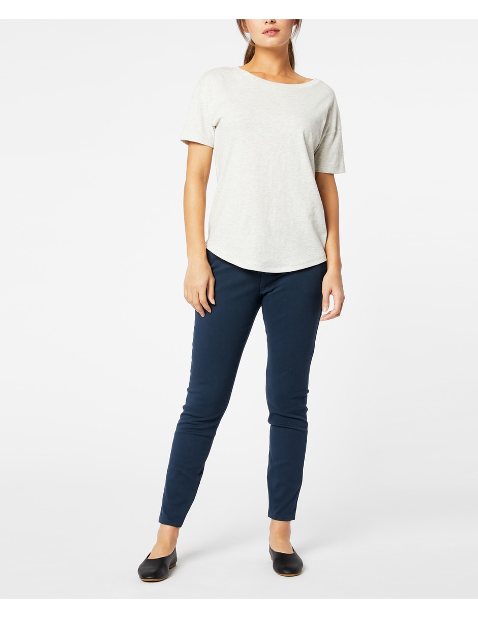 Pantalón capri skinny para mujer 4
