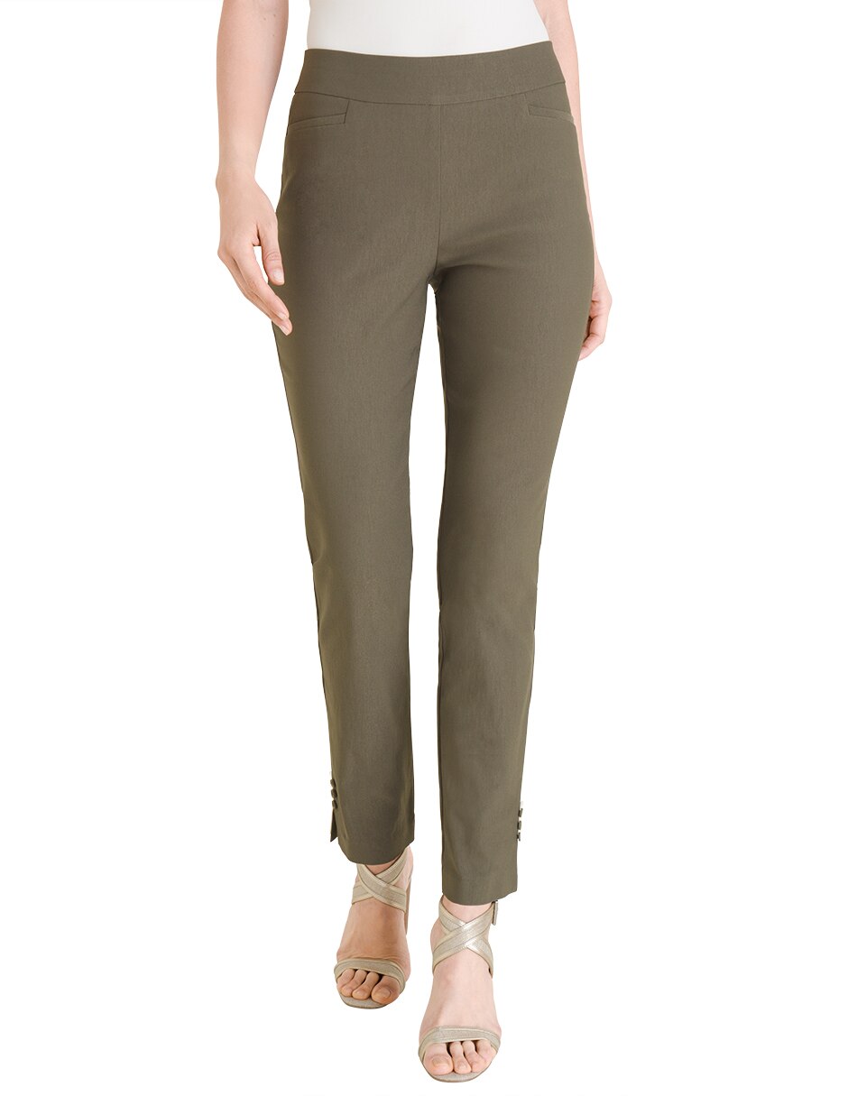 Pantalón chino slim para mujer 1