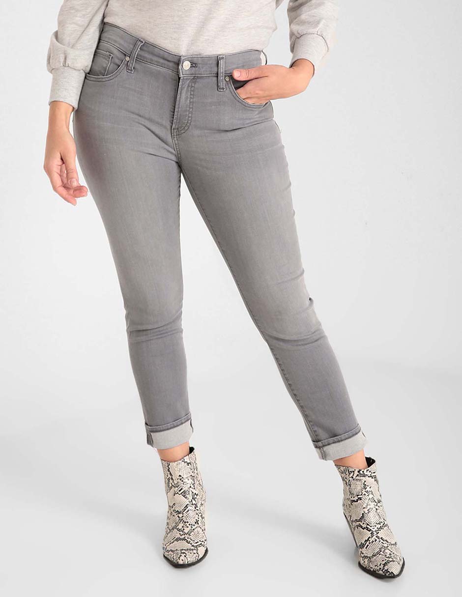 Jeans skinny So Slimming lavado deslavado corte cintura para mujer en  Liverpool