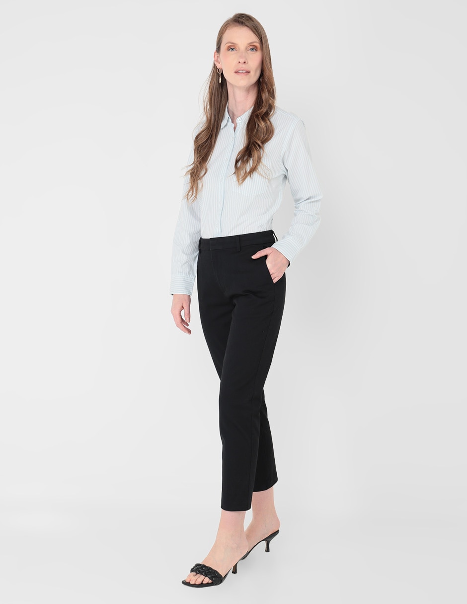 Pantalón chino slim para mujer 3
